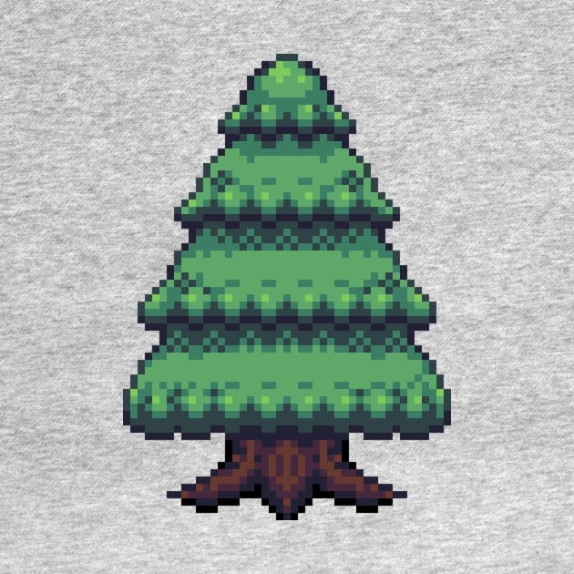 Pixel Tree by Kerrielake